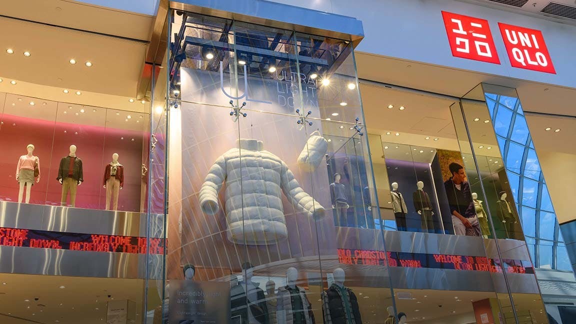 Uniqlo ULD puffer jacket activation by Ive